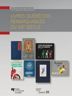 cover image of Livres québécois remarquables du XXe siècle
